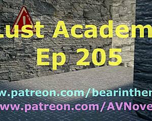 Visual novel adult game walkthrough for Lust Academy 205