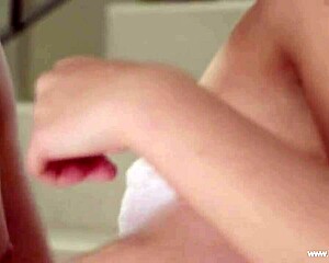 Anna Simone shares deep emotions through passionate kissing with her mature lesbian partner in nature