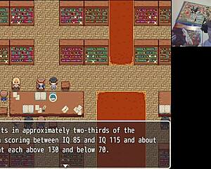 60fps uncensored hentai game with knowledge fever and naughty library fun