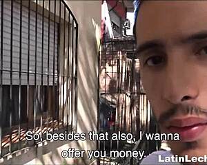 straight twink's first gay encounter for cash