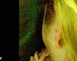 Amateur blowjob scene featuring Amador in action