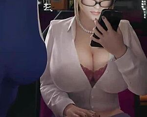 She says, 'I have big tits and ass.'