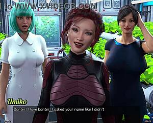 hey, stranded in space with step sisters, wanna see their huge tits?