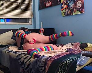 Submissive Puppy Practices With Bad Dragon