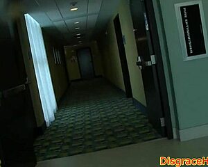 Tattooed cutie picked up and slammed hard by a dominant stranger