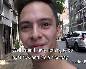 Straight Guy Turns to Hardcore Gay Sex with Twink for Quick Cash. Cock Sucking Action Goes Wild!