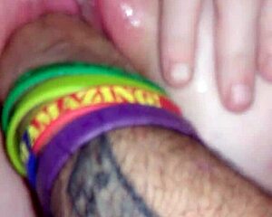 Blonde teen pussy getting fucked hard.