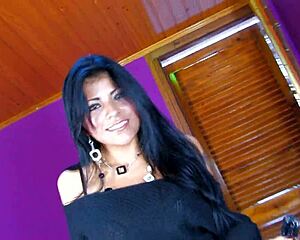 hot strip tease of bomba latina