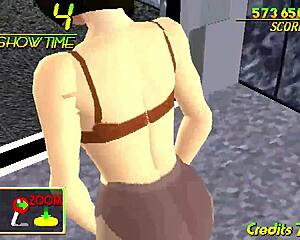 Risque 3D Puzzle Game Dancing Eyes from Namco