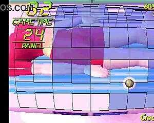 Risque 3D Puzzle Game Dancing Eyes from Namco