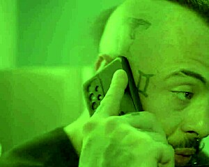 gabe spec in halloween fantasy as prostitute riding cowgirl.