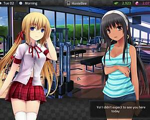 Exploring huniepop female characters.