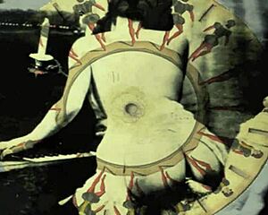 Vintage erotic art captures timeless sensual charm in classic style