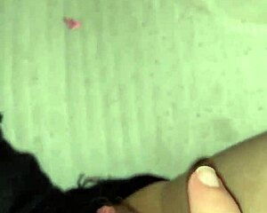 brunette milf fingers her wet pussy solo