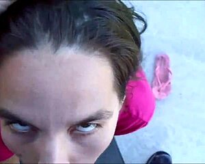 michelle simpson gives oral pov facial cumshot in debut