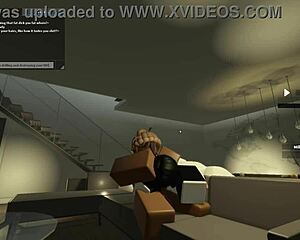 Whore with Big Tits Sucks and Rides Cock