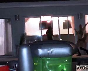 Halloween HD blowjob in dorm POV! 🎃