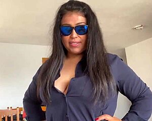 the new cleaning girl is horny for my milk