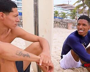 fucking the surfer's ass so hard in pov