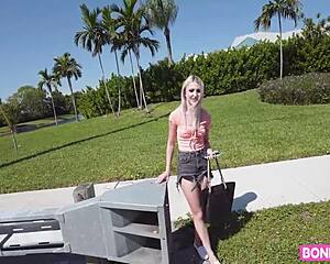 britt blair in little red riding hood costume