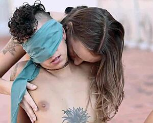 Mia Black Blinds and Strap-Ons Passionate Lesbian