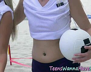 Amateur teen girls sucking cocks at party