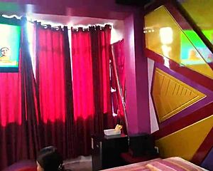 Massaged and pleased: Room casting with the beautiful Peruvian teen, Queen Tacna