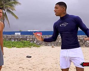 fucking the surfer's ass so hard in pov