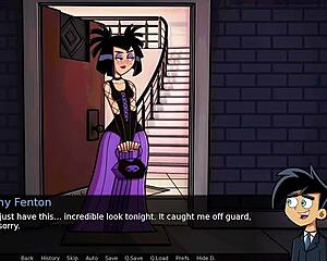 Amity Park, the hot goth girl, goes on a date with Danny Phantom.