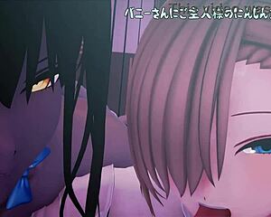 i'm obsessed with doskebe doublebunny hentai pregnant double creampie