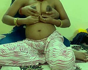 Amateur video of big tits homemade bhabhi getting fucked in doggy style.