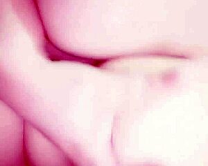 Wajeeha's bold big tits sucking session.