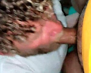 Fat Latina Swallows Gay Cumshot