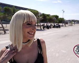 amelia, that blonde milf slut in lingerie, loves getting perverse with sex