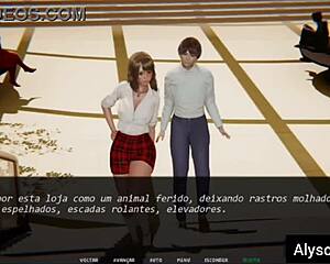 Nympho tamer narrated in 3d cartoon style