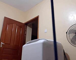 Spying on African Student in Nairobi Lodging Room