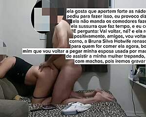 Bruna Silva Returns as Hotwife for Voyeur Cuckold