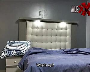 i help my neighbor to make her bed and we talk