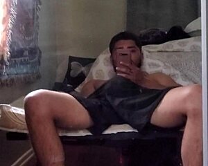 Solo boy Champagne is horny and ready to go