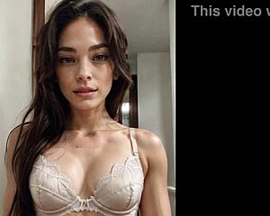 Lana Lang Jerk-Off Challenge