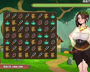 otaku wakes up to big tits in game