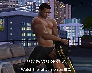 Simlish Dzire's hot as hell 3D Peggy affair
