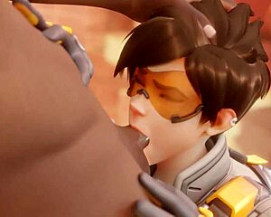 tracer pays bet with blowjob 😈 bewyx ft cinderdryadva