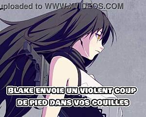 Experience a blend of anime and BDSM with RWBY hentai