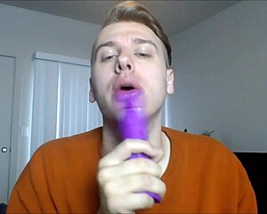 Pov! I'm sucking your dick deep with toys!