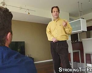 Real Teen RIDES Stepbro HARD