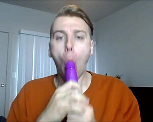 Pov! I'm sucking your dick deep with toys!