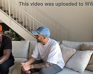 Mini Stallion Bisexual Brunette Blowjob In Bareback Cock Action