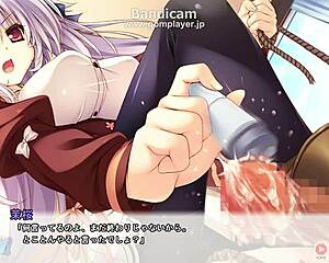 Momoiro Seiheki Sengen Femdom Gives Intense Footjob In Anime Style