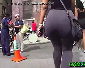 Voyeur Captures High Definition Ass Orgasm In Detailed Close Up